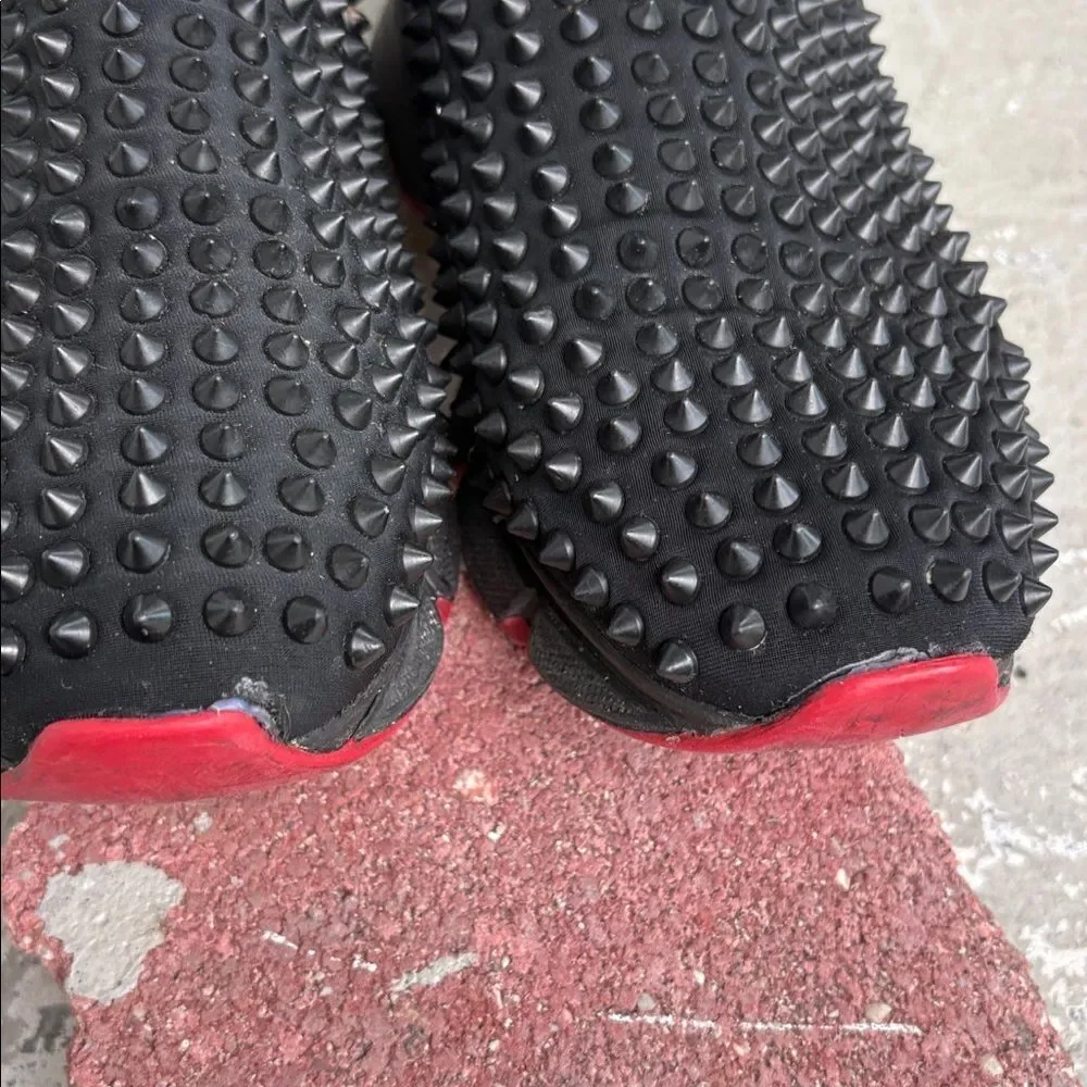 Christian Louboutin spike sock sneakers